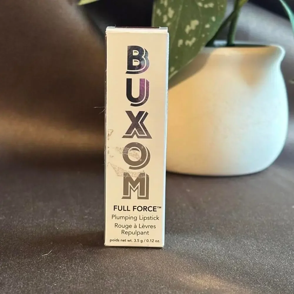 Buxom Full Force Plumping Lipstick in Influencer (Spiced Brown)